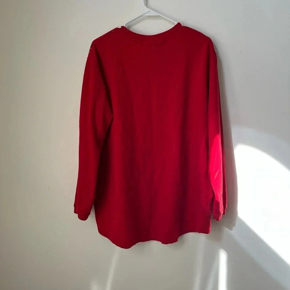 M & C Sportswear Holiday Christmas Lights Sweatshirt - Picture 2 of 4